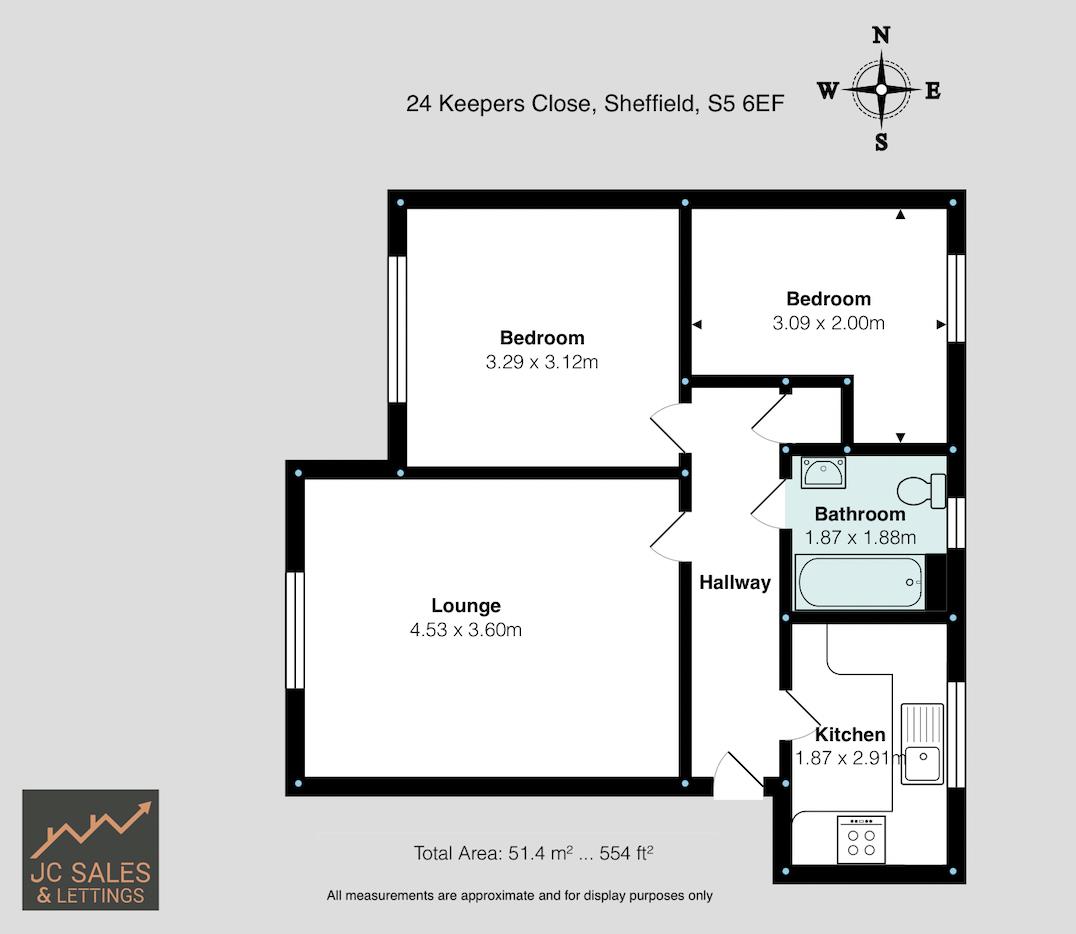 Keepers Close, Sheffield Floorplan